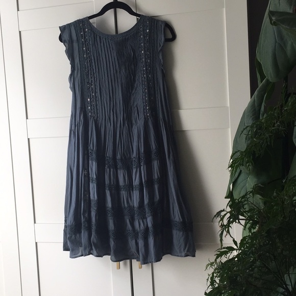 Anthropologie Vanessa Virginia Embellished Dress - Picture 6 of 9